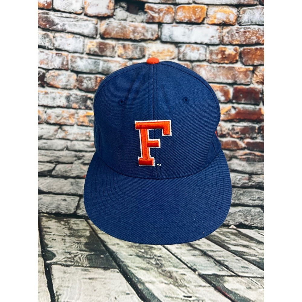 Florida Gators Zephyr Blue Orange Fitted Baseball Cap Hat 7 1/4 NCAA‎ College